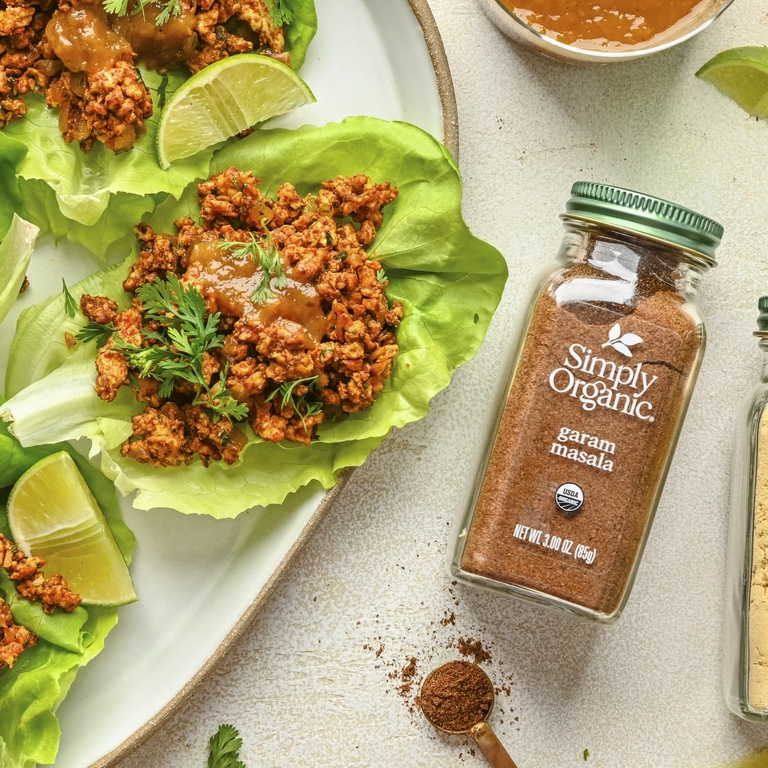 Simply Organic, гарам масала, 85 г (3 унции)