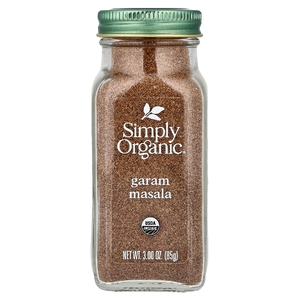 Simply Organic, гарам масала, 85 г (3 унции)