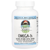 Source Naturals, омега-3 для веганов, ЭПК и ДГК из рыбы, 300 мг, 60 веганских капсул