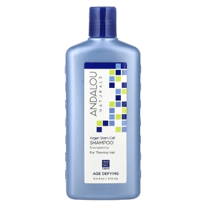 Andalou Naturals, шампунь, антивозрастной, от выпадения волос, стволовые клетки арганы, 340 мл (11,5 жидк. унций)