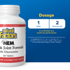 Natural Factors, средство для коленей и суставов с глюкозамином, 60 таблеток