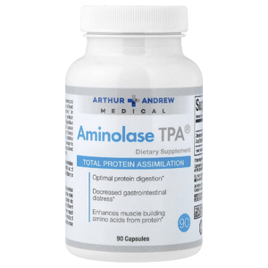 Arthur Andrew Medical, аминолаза, 90 капсул (250 мг в 1 капсуле)