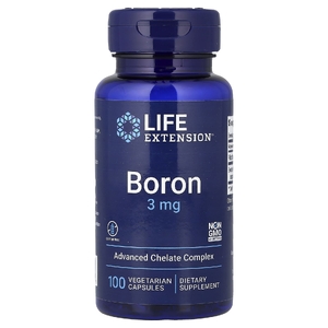 Life Extension, бор, 3 мг, 100 вегетарианских капсул