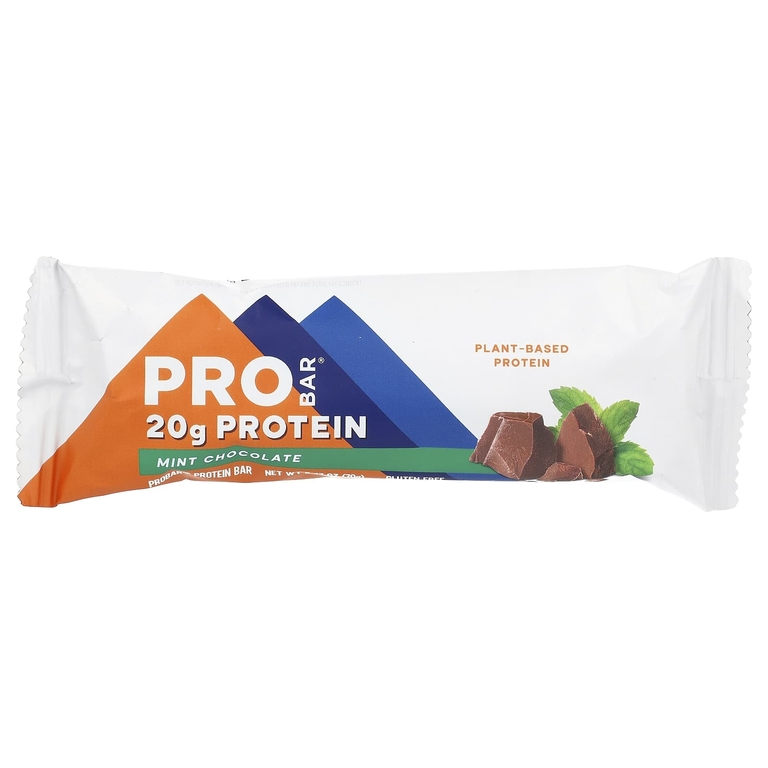ProBar, протеиновый батончик, со вкусом мяты и шоколада, 12 шт. по 70 г (2,47 унции)