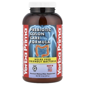 Yerba Prima, Формула для ухода за кишечником с пребиотиками, 340 г (12 унций)