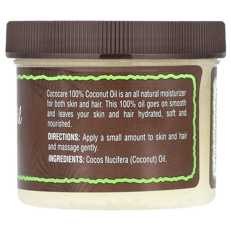 Cococare, 100% Кокосовое масло, 4 унции (110 г)