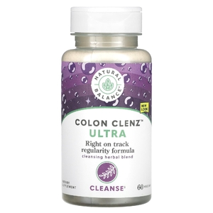 Natural Balance, Очищающая смесь трав, 60 вегетарианских капсул