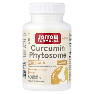 Jarrow Formulas, Turmeric Curcumin Phytosome, фитосомы куркумина из куркумы, 500 мг, 60 растительных капсул