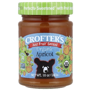Crofter's Organic, органический спред Just Fruit®, со вкусом абрикоса, 283 г (10 унций)
