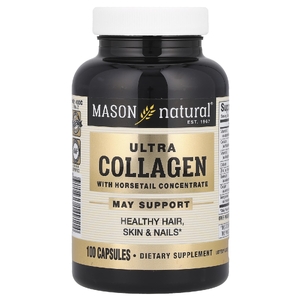 Mason Natural, коллаген с концентратом хвоща, 100 капсул