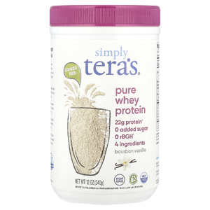 Simply Tera's, сывороточный протеин, бурбонская ваниль, 340 г (12 унций)