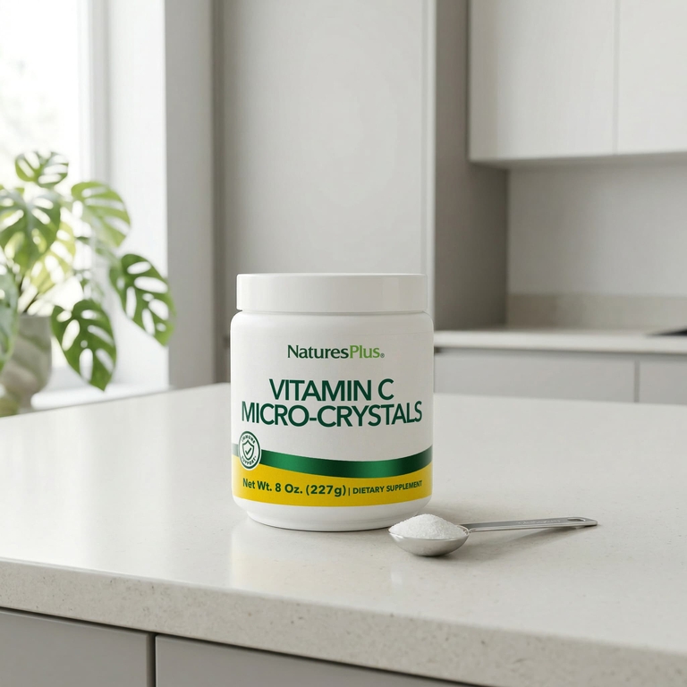 NaturesPlus, Микрокристаллы витамина C, 227 г (8 унций)