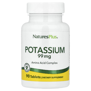 NaturesPlus, Калий, 99 мг, 90 таблеток (Товар снят с продажи) 