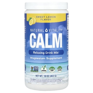 Natural Vitality, смесь для приготовления расслабляющего напитка, сладкий лимон, 453 г (16 унций)