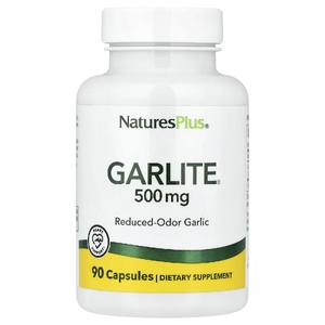 NaturesPlus, чеснок, 500 мг, 90 капсул