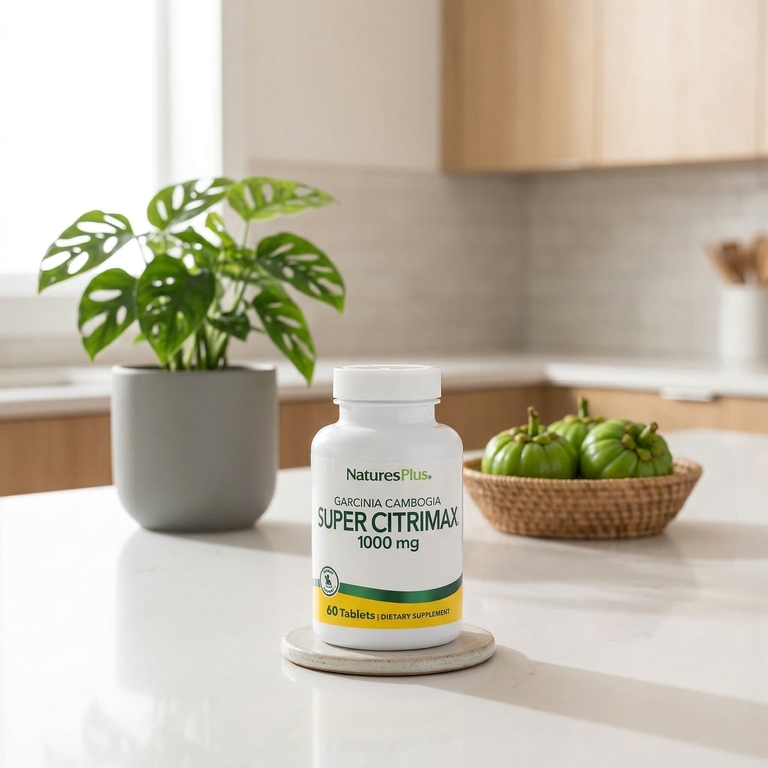 NaturesPlus, гарциния камбоджийская, 60 таблеток