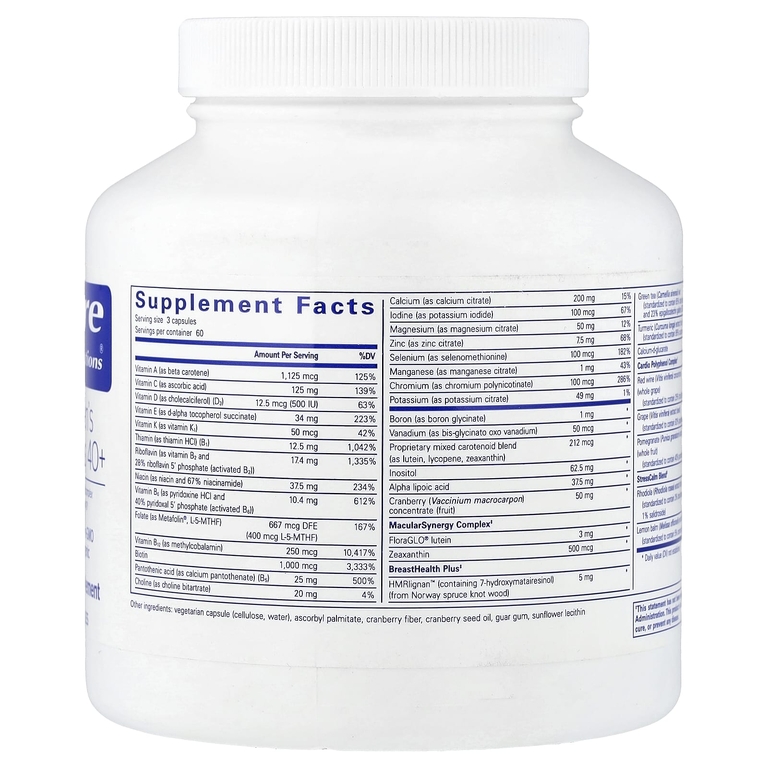 Pure Encapsulations, Питательные вещества для женщин, 180 капсул