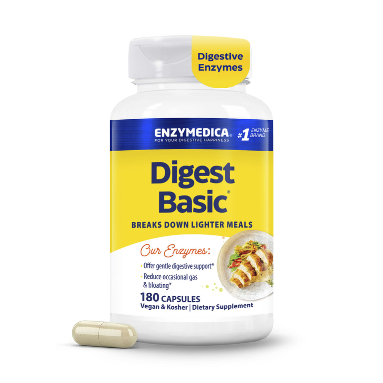 Enzymedica, пищеварительные ферменты, 180 капсул