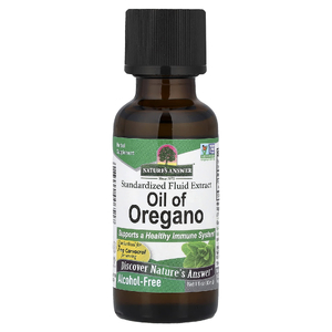 Nature's Answer, масло орегано, без спирта, 30 мл (1 жидк. унция)
