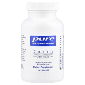 Pure Encapsulations, Куркумин, 120 капсул (250 мг на капсулу)