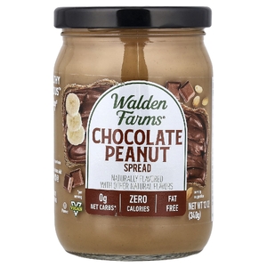 Walden Farms, Шоколадно-арахисовая паста, 340 г (12 унций)