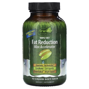Irwin Naturals, растительный комплекс для снижения веса, 72 желатиновых капсулы