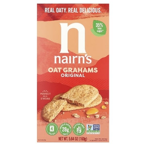 Nairn's, крекеры из овса, без глютена, оригинальный продукт, 160 г (5,64 унции)