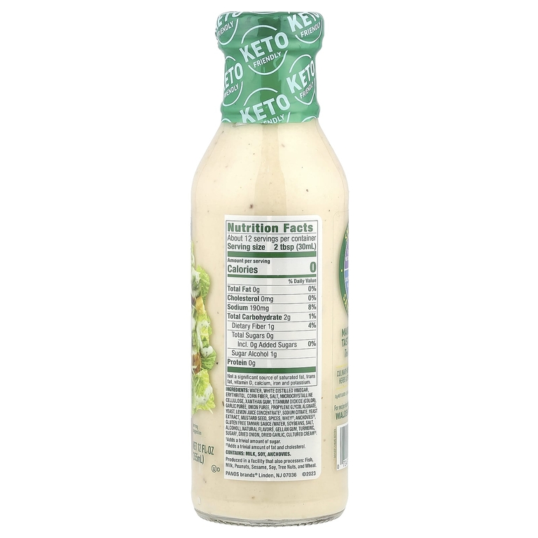 Walden Farms, заправка «Цезарь», 355 мл (12 жидк. унций) (Товар снят с продажи) 