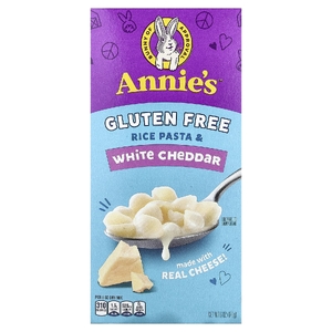 Annie's Homegrown, Рисовая паста и белый чеддер, без глютена, 170 г (6 унций) (Товар снят с продажи) 