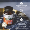 Organic India, здоровый метаболизм глюкозы, 90 растительных капсул