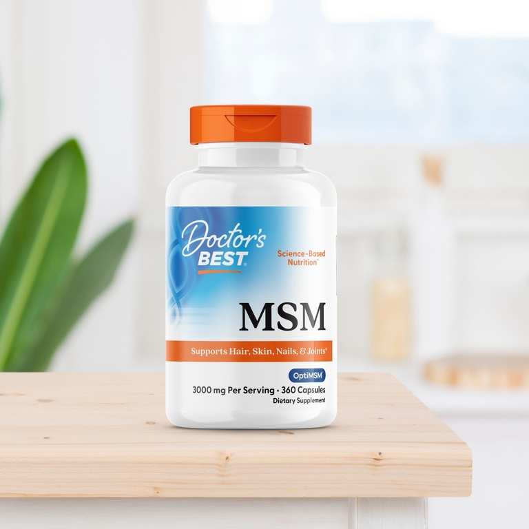 Doctor's Best, МСМ, 360 капсул (1000 мг в 1 капсуле)