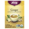 Yogi Tea, имбирь, без кофеина, 16 чайных пакетиков, 32 г (1,12 унции)