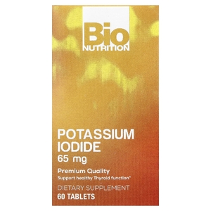 Bio Nutrition, Йодид калия, 65 мг, 60 таблеток