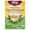 Yogi Tea, зелёный чай, супер антиоксидант, 16 чайных пакетиков, 32 г (1,12 унции)