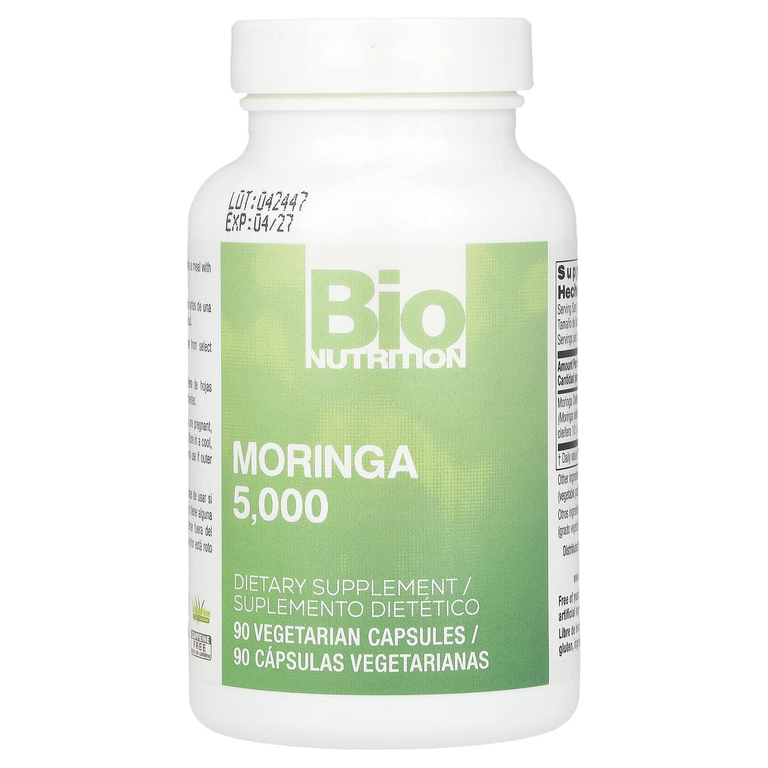Bio Nutrition, Моринга 5000, 5000 мг, 90 вегетарианских капсул