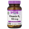 Bluebonnet Nutrition, Витамин K2, 100 мкг, 100 растительных капсул