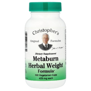 Christopher's Original Formulas, травяная формула для снижения веса, 100 вегетарианских капсул