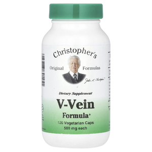 Christopher's Original Formulas, комплекс для общего здоровья вен, 100 вегетарианских капсул