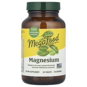 MegaFood, магний, 60 таблеток
