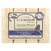 A La Maison de Provence, мыло для рук и тела, цветки лаванды, 4 шт. по 100 г (3,5 унции)
