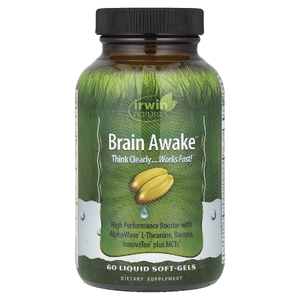Irwin Naturals, комплекс для сосредоточенности и ясности ума, 60 желатиновых капсул