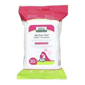 Aleva Naturals, влажные салфетки для интимной гигиены, 30 шт.