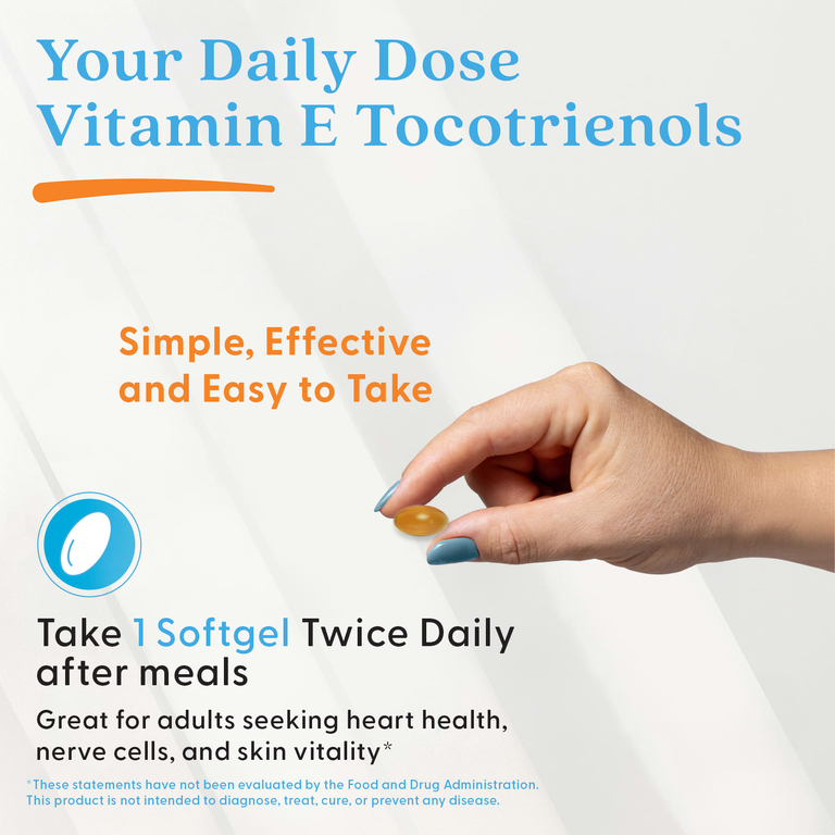 Doctor's Best, токотриенолы, витамин E, 60 капсул