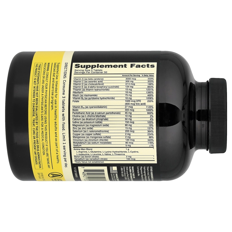 Optimum Nutrition, Мультивитамины для активных мужчин, 150 таблеток