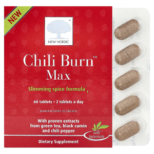 New Nordic, Chili Burn™ Max, 60 таблеток