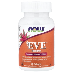 NOW Foods, Ева, улучшенные женские мультивитамины, 90 таблеток