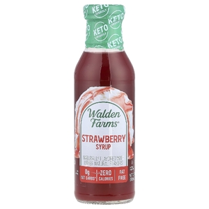 Walden Farms, Клубничный сироп, 12 жидких унций (355 мл)
