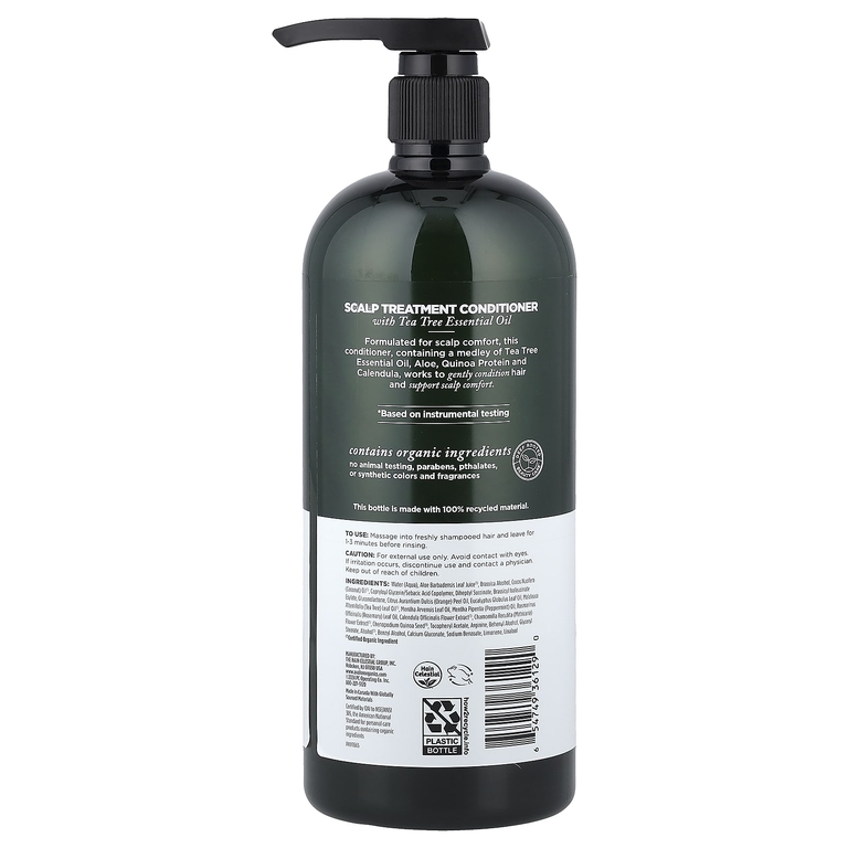 Avalon Organics, Кондиционер для ухода за кожей головы, чайное дерево, 907 г (32 унции)