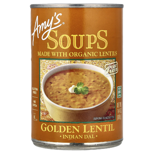 Amy's, Soups, с золотистой чечевицей, 408 г (14,4 унции)
