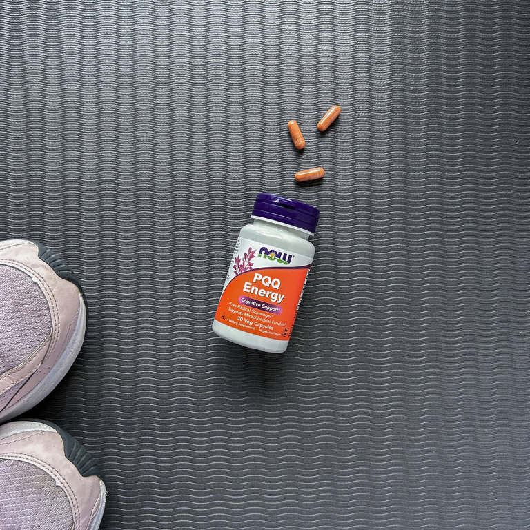 NOW Foods, добавка для энергии с пирролохинолинхиноном, 20 мг, 30 вегетарианских капсул